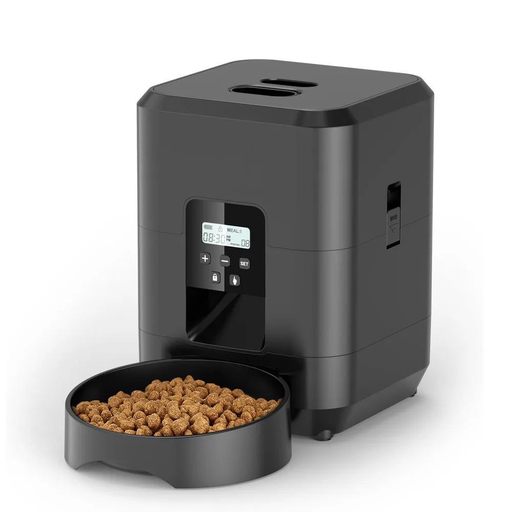Automatic Smart Pet Feeder with Timed Portion Control