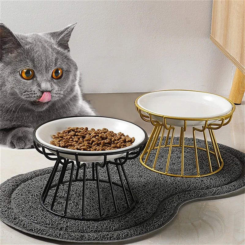 Elevated Metal Pet Food Bowl
