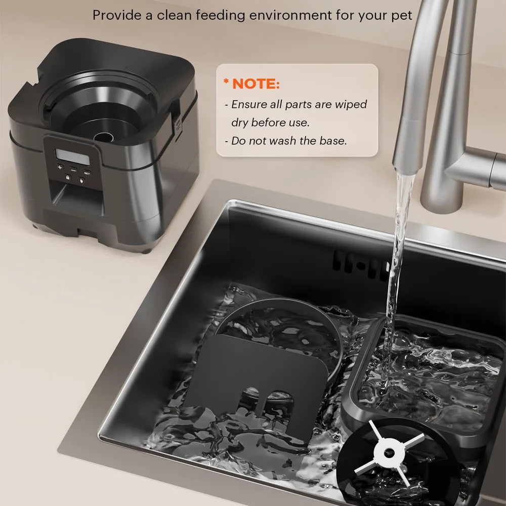 Automatic Smart Pet Feeder with Timed Portion Control