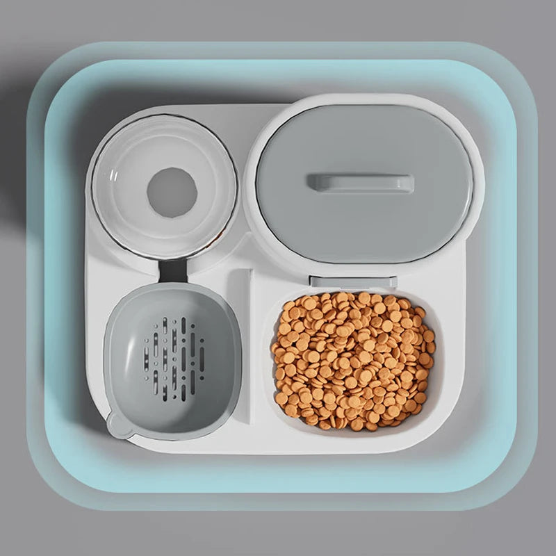 2-in-1 Pet Feeding & Water Bowl