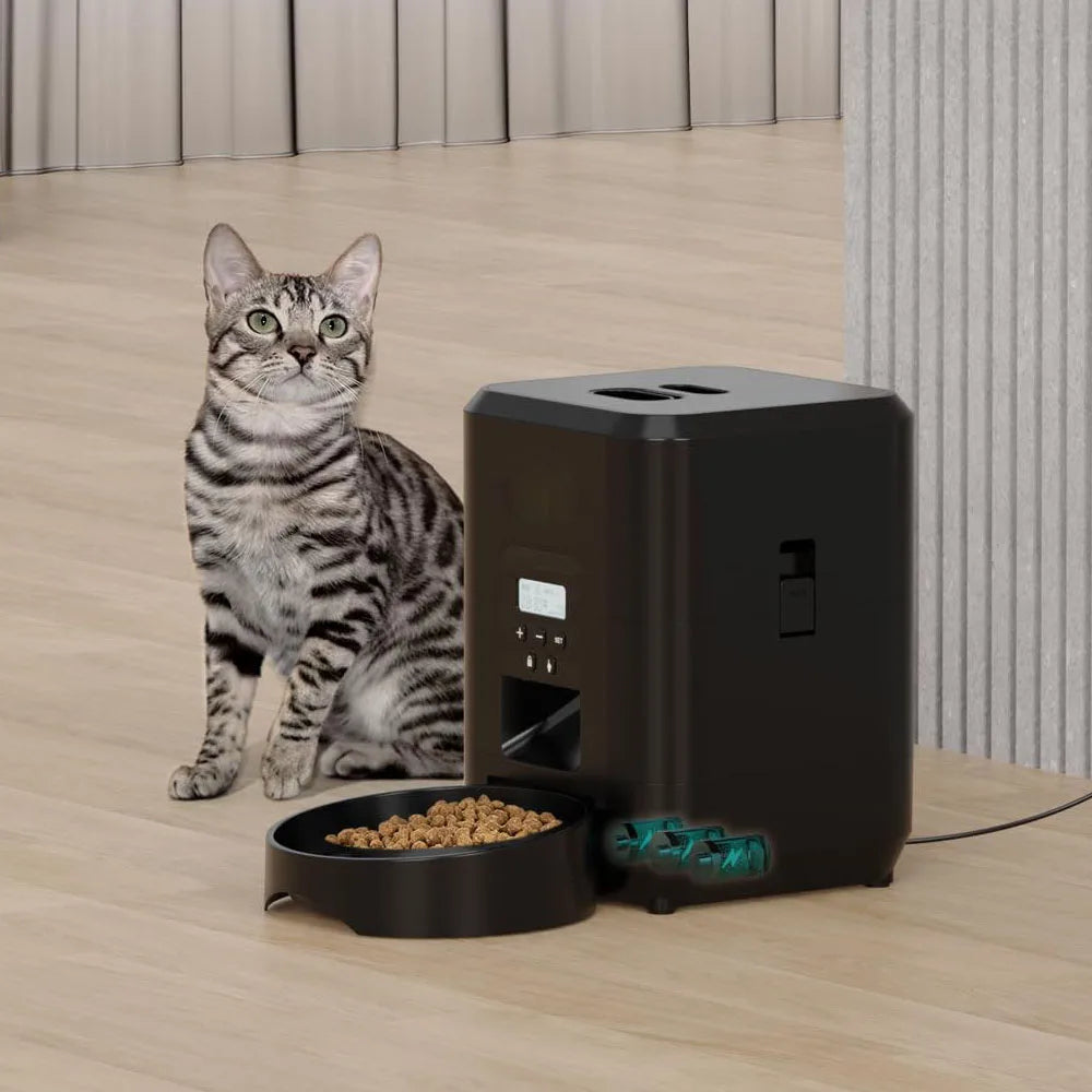 Automatic Smart Pet Feeder with Timed Portion Control