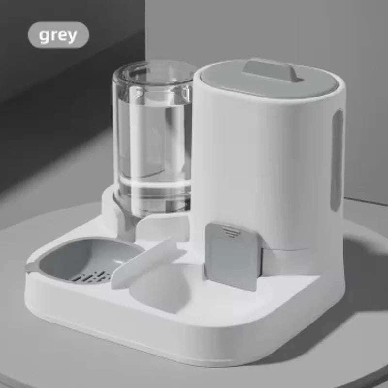 2-in-1 Cat Feeding & Water Bowl