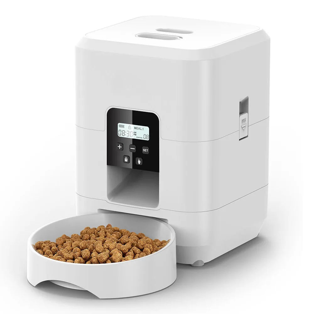 Automatic Smart Pet Feeder with Timed Portion Control