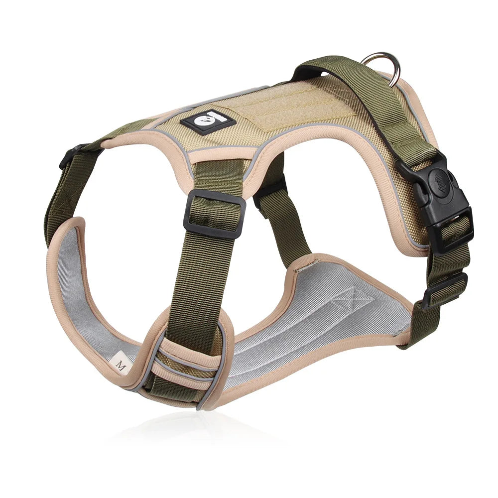 Reflective, Waterproof Tactical Dog Harness (Medium–Large Dogs)