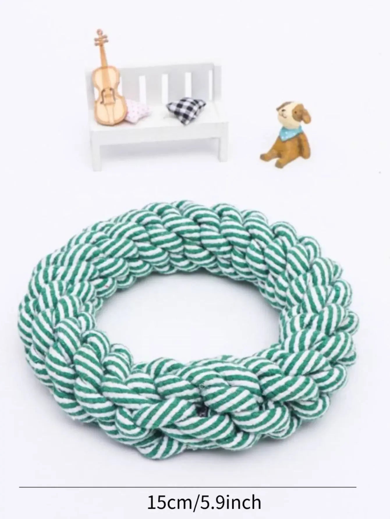 Durable Rope Chew Toy for Dogs