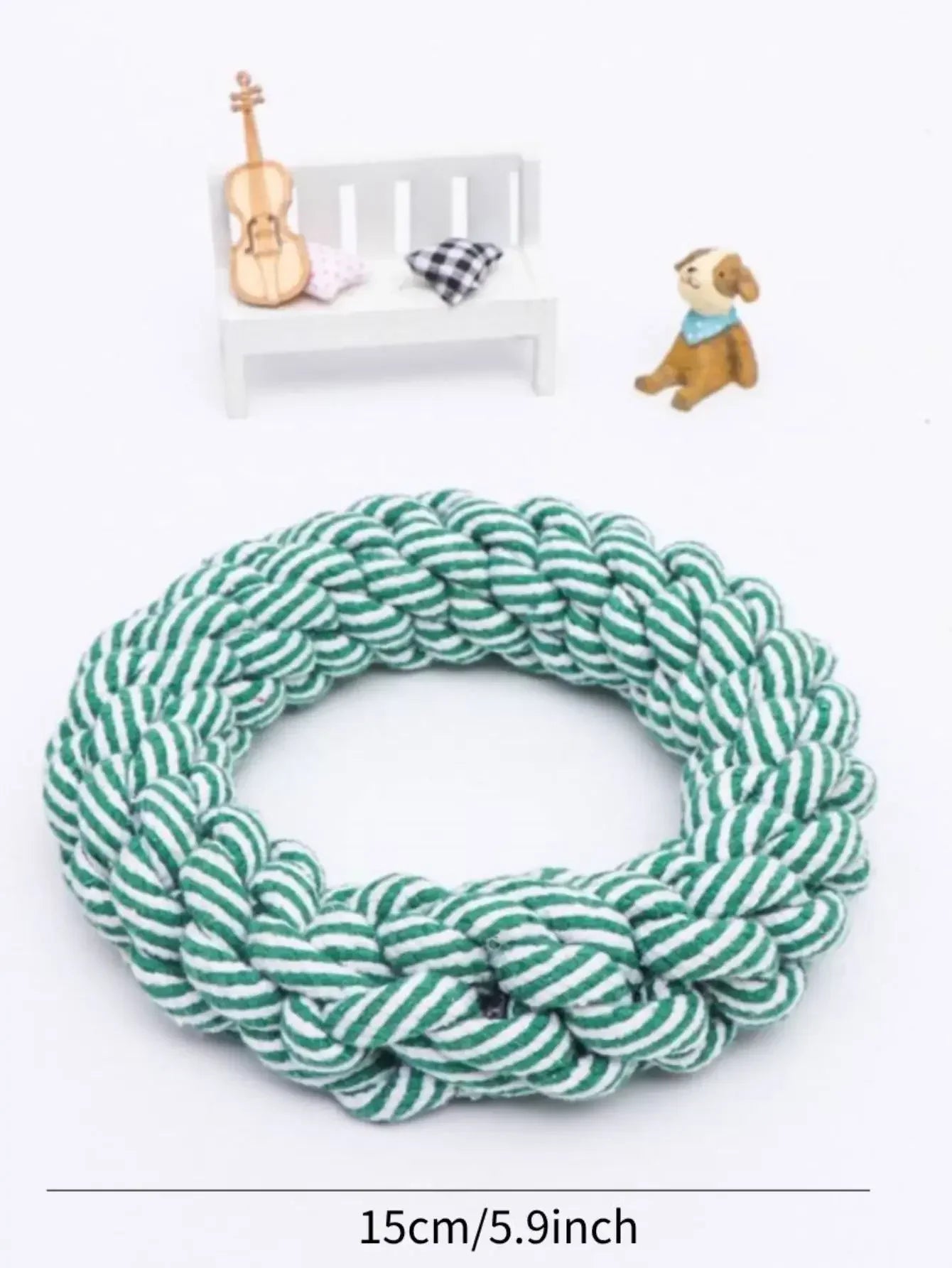 Durable Rope Chew Toy for Dogs
