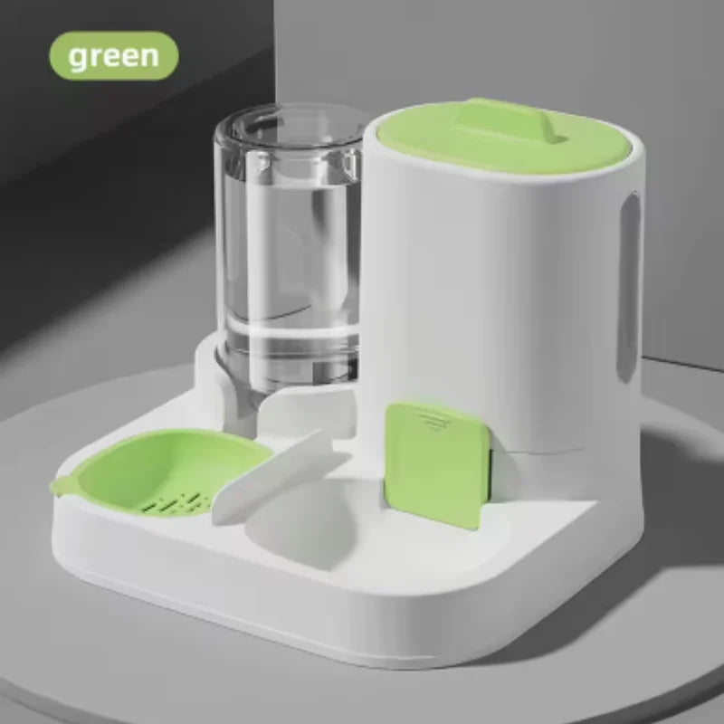 2-in-1 Cat Feeding & Water Bowl